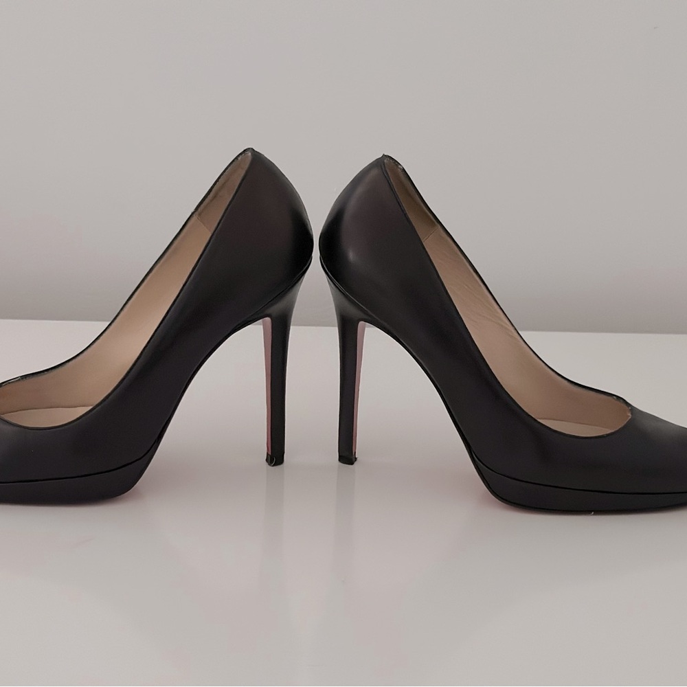 Christian Louboutin New Simple Pump 120 Nappa Matte black round